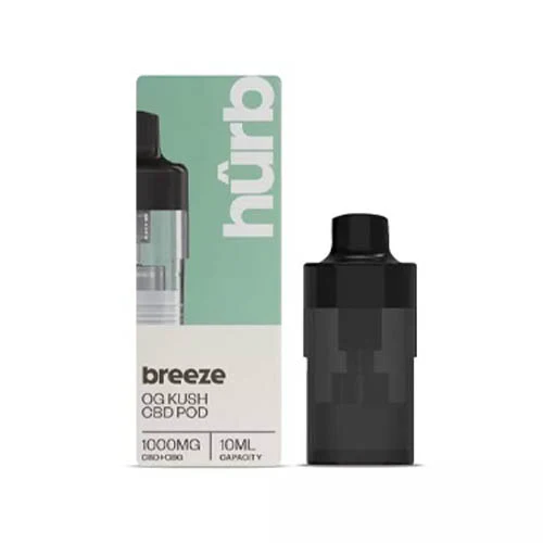Hurb Breeze CBD 1000mg Prefilled Pod - Image 10