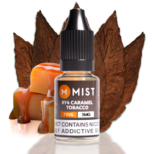 RY4 Caramel Tobacco E Liquid 10ml - Image 3