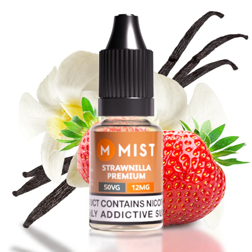 Strawnilla Premium E Liquid 10ml - Image 6
